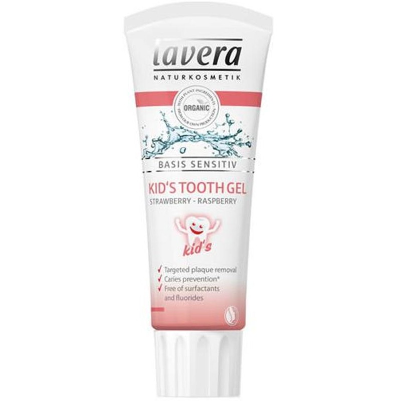 Pasta de Dinti pentru Copii cu Capsuni si Zmeura, Lavera, LaVera and Sante, 75 ml