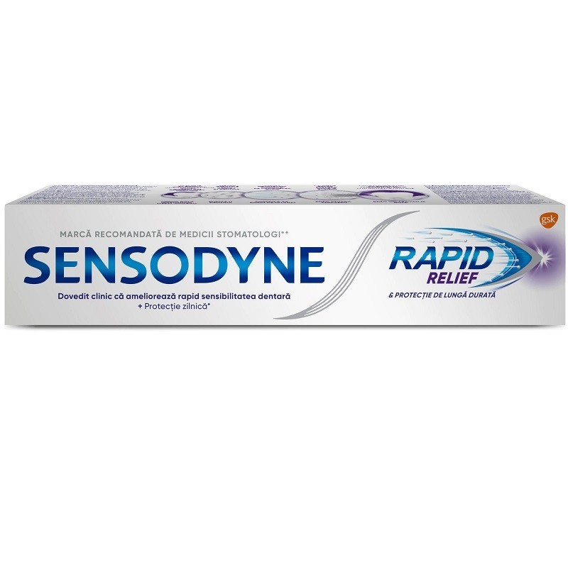 Pasta de Dinti Sensodyne Rapid Relief 75 ml