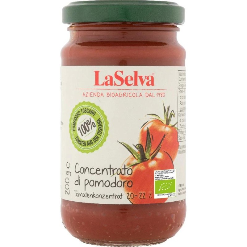 Pasta de Tomate, La Selva, Bio, 220 g