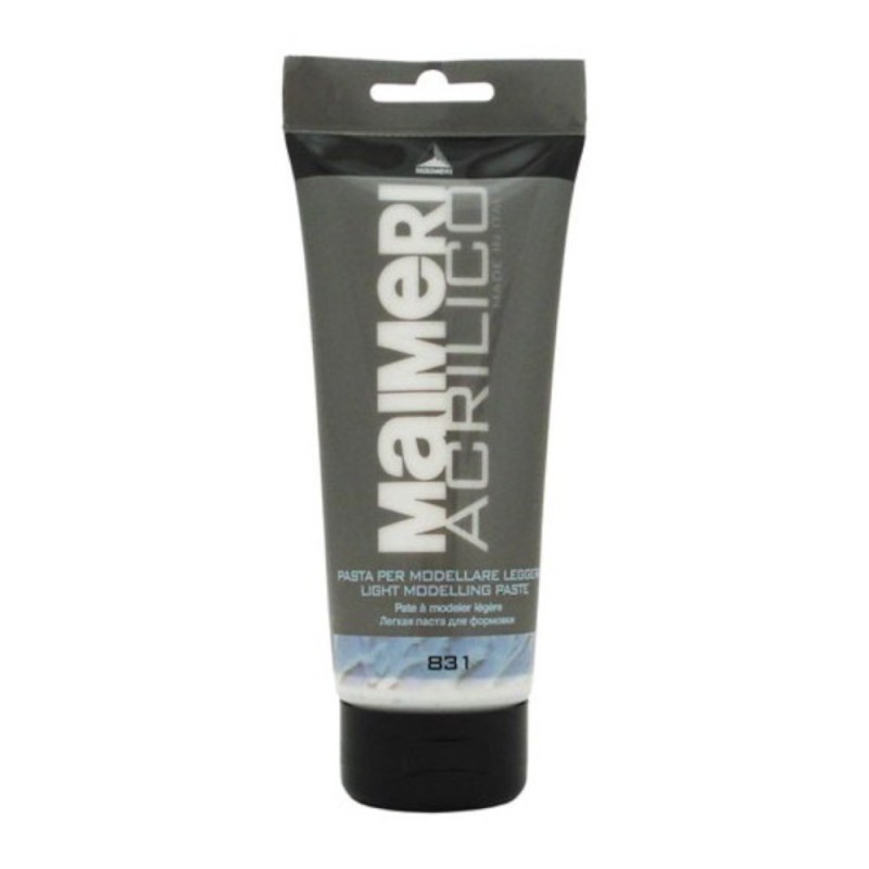 Pasta Modelaj Usoara Acrilico Maimeri - 200 ml - Mediu Pasta Modelaj