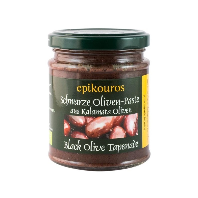 Pasta Tapenade din Masline Kalamata Negre, Bio, 320 g