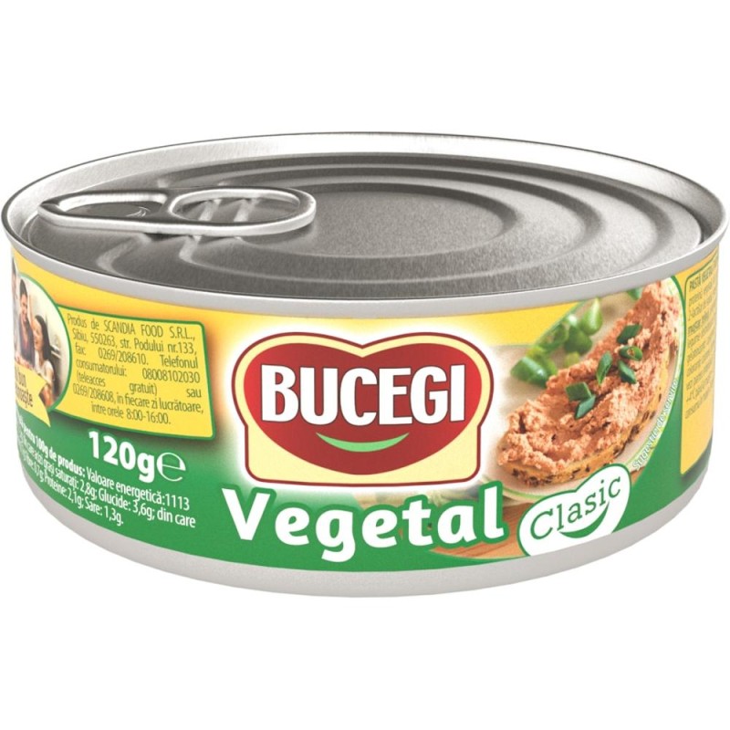 Pasta Vegetala Bucegi, 120 g