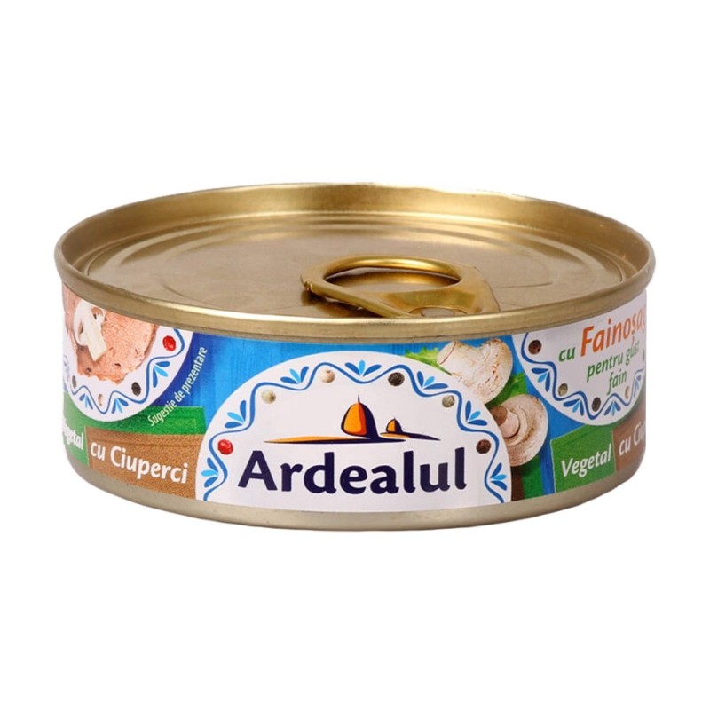 Pasta Vegetala Ciuperci cu Fainosag Ardealul, 100 g