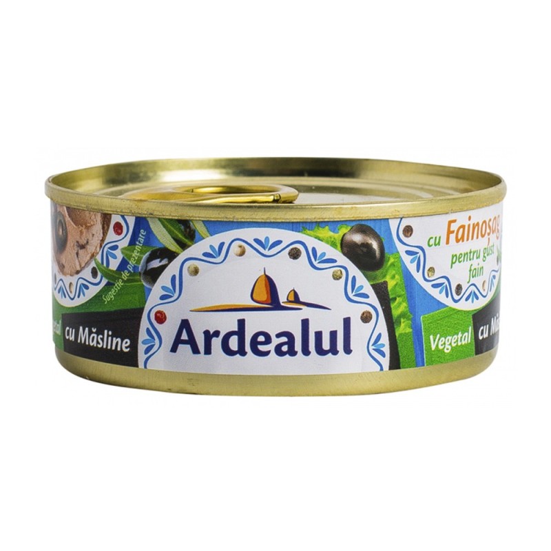Pasta Vegetala Masline cu Fainosag Ardealul, 100 g