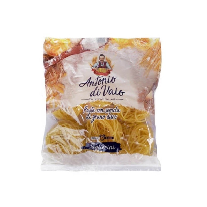 Paste Antonio Di Vaio, Taglierini Grau Dur 200 g