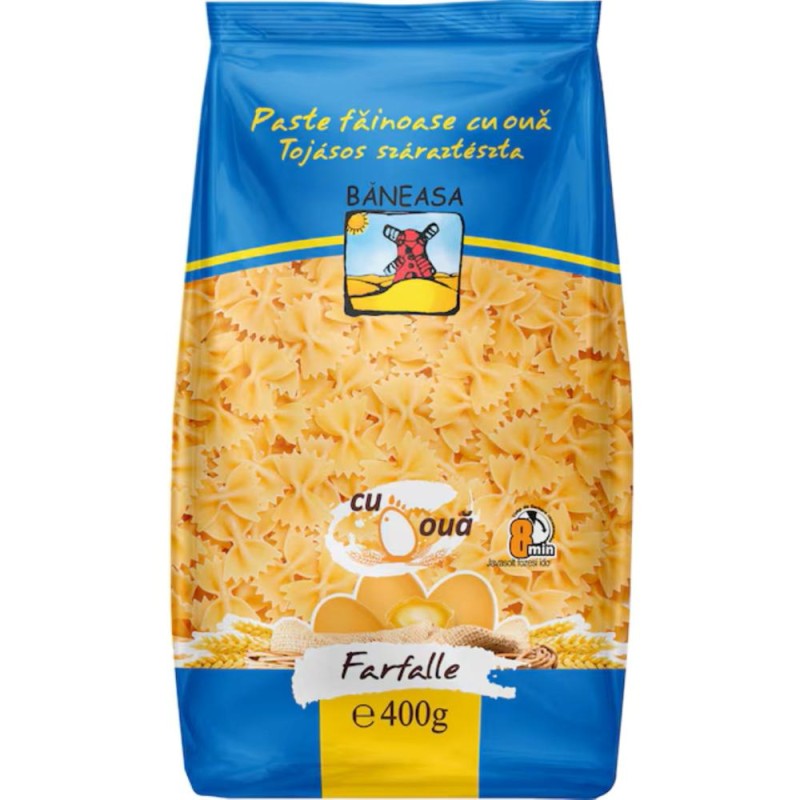 Paste Baneasa, Farfalle cu Oua, 400 g