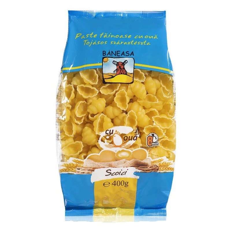 Paste Baneasa Scoici cu Ou 400 g