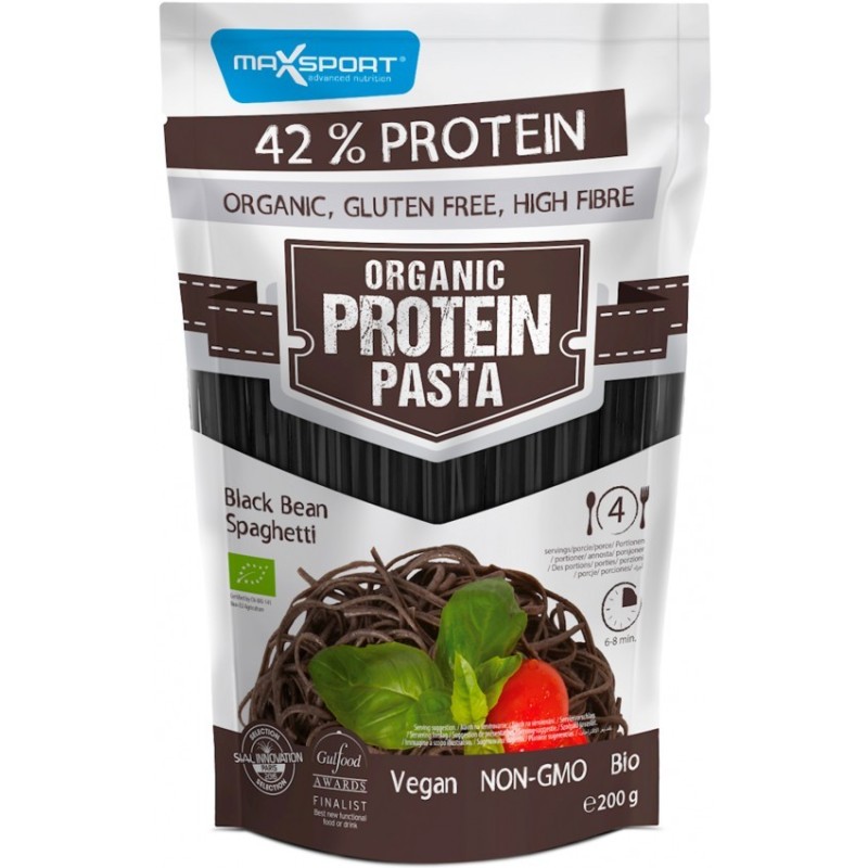 Paste BIO din Fasole Neagra, Continut Ridicat de Proteine, 200 g, Max Sport