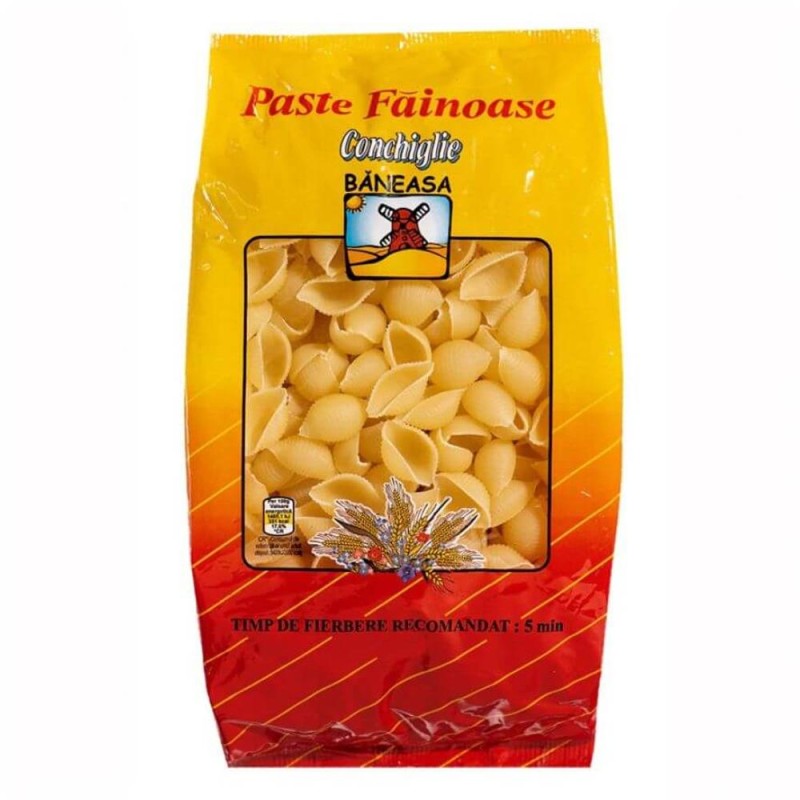 Paste Conchiglie Baneasa, 1 kg