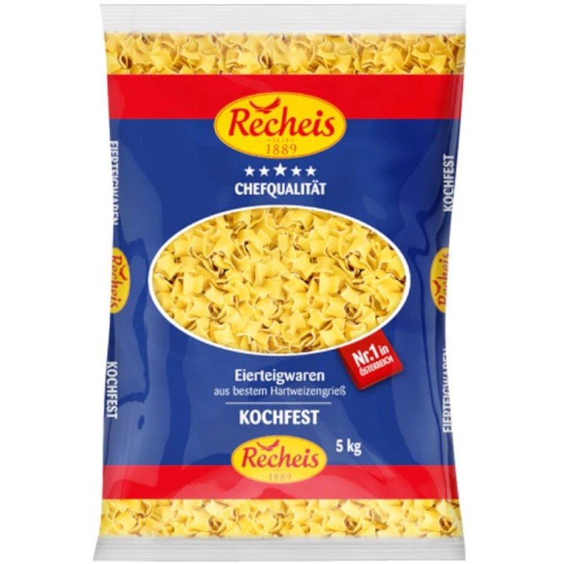 Paste din Gau Dur cu Ou, Recheis, Forma Tascute, Bio, 5 kg