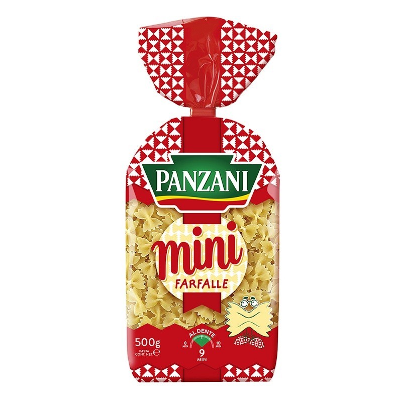Paste Fainoase Mini Farfalle, Panzani, 500 G