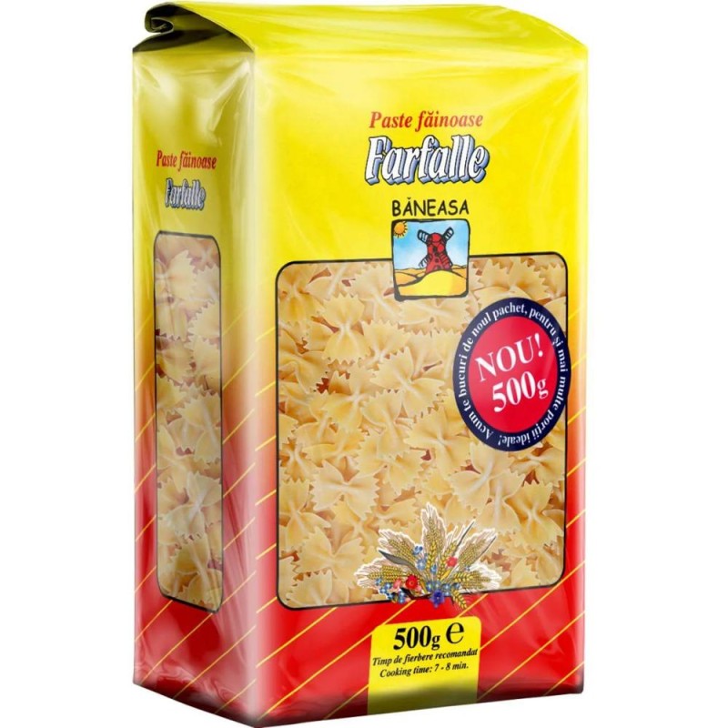 Paste Farfalle Baneasa, 500 g