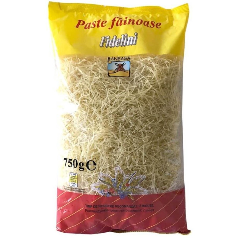 Paste Fidelini Baneasa, 750 g