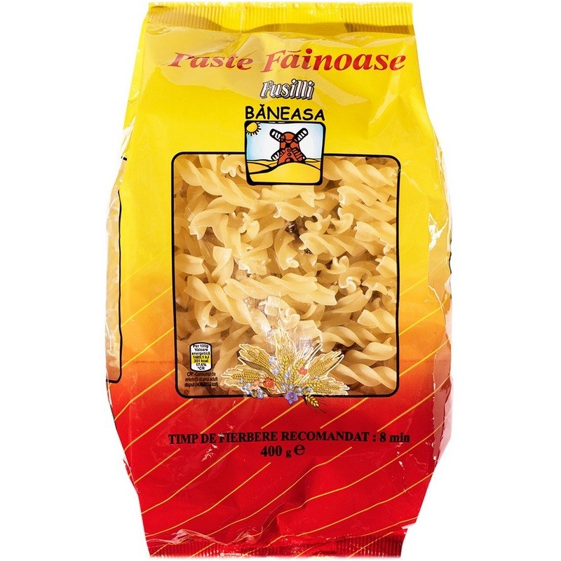 Paste Fusilli Baneasa, 400 g