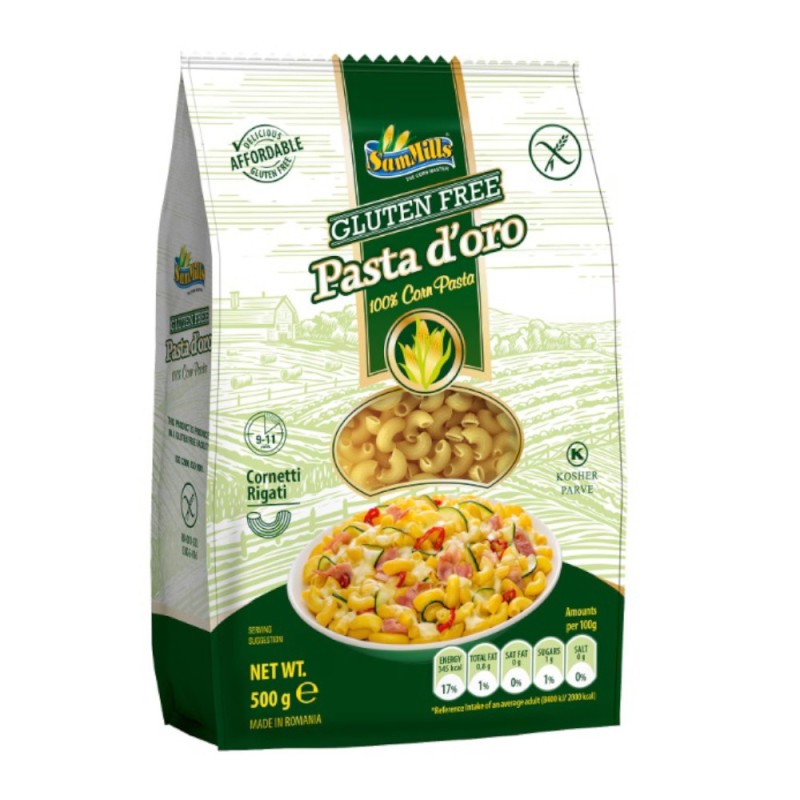 Paste Melci, Sam Mills, fara Gluten, 500 g