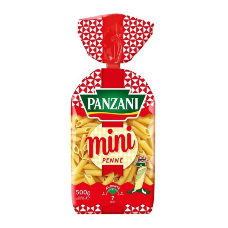 Paste Mini Penne, Panzani, 500 g