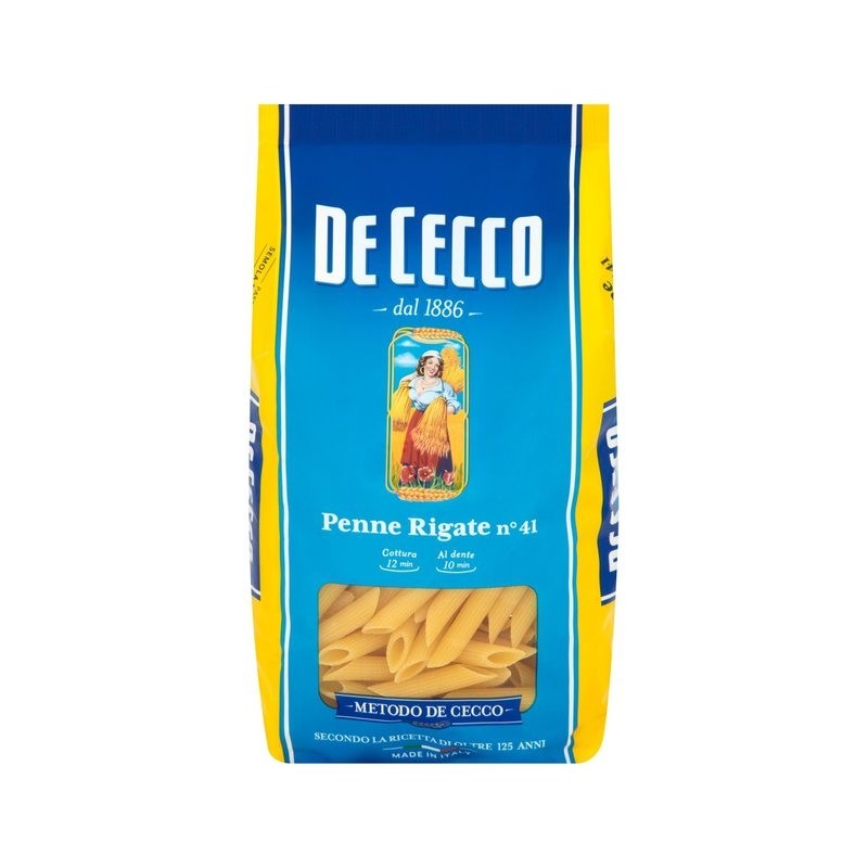 Paste Penne Rigate De Cecco 500 g