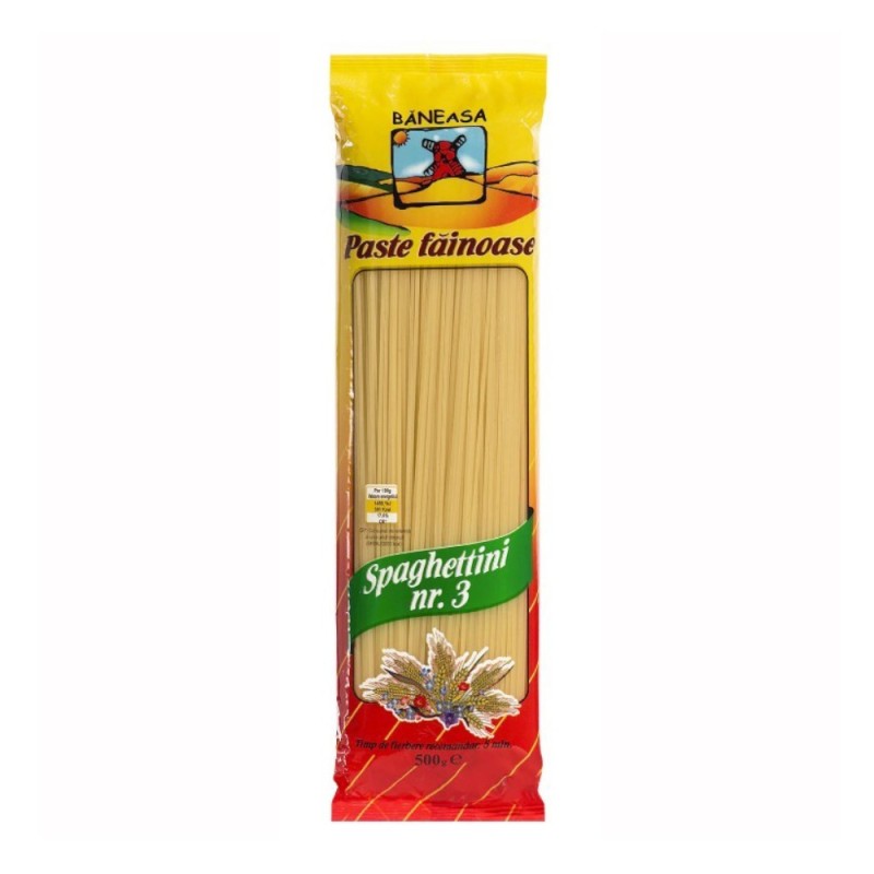 Paste Spaghetti Nr3 Baneasa, 500 g