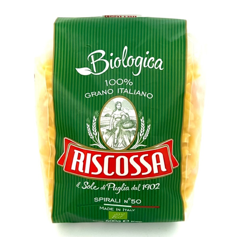 Paste Spirali Bio Nr. 50, Riscossa, 500 g