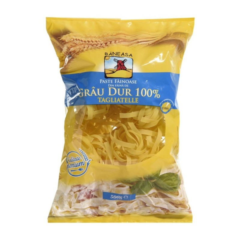 Paste Tagliatelle din Grau Dur Baneasa, 400 g