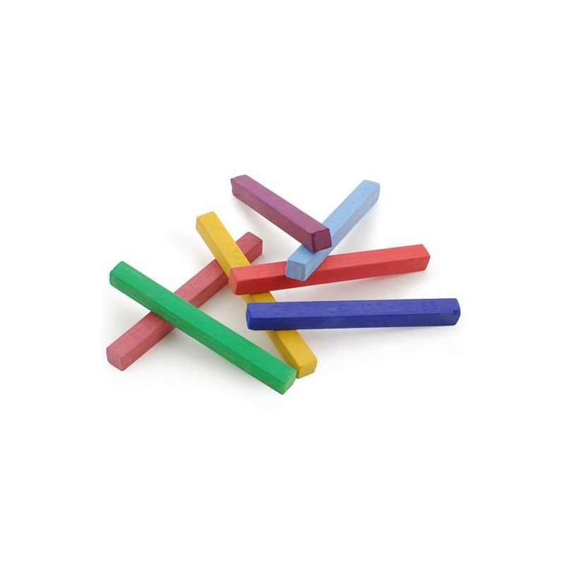 Pastel cretat dur Carre Cretacolor - 7x7x72 mm - French Green