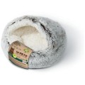 Pat pentru Pisici Snugo Eco, Gri, M-PETS