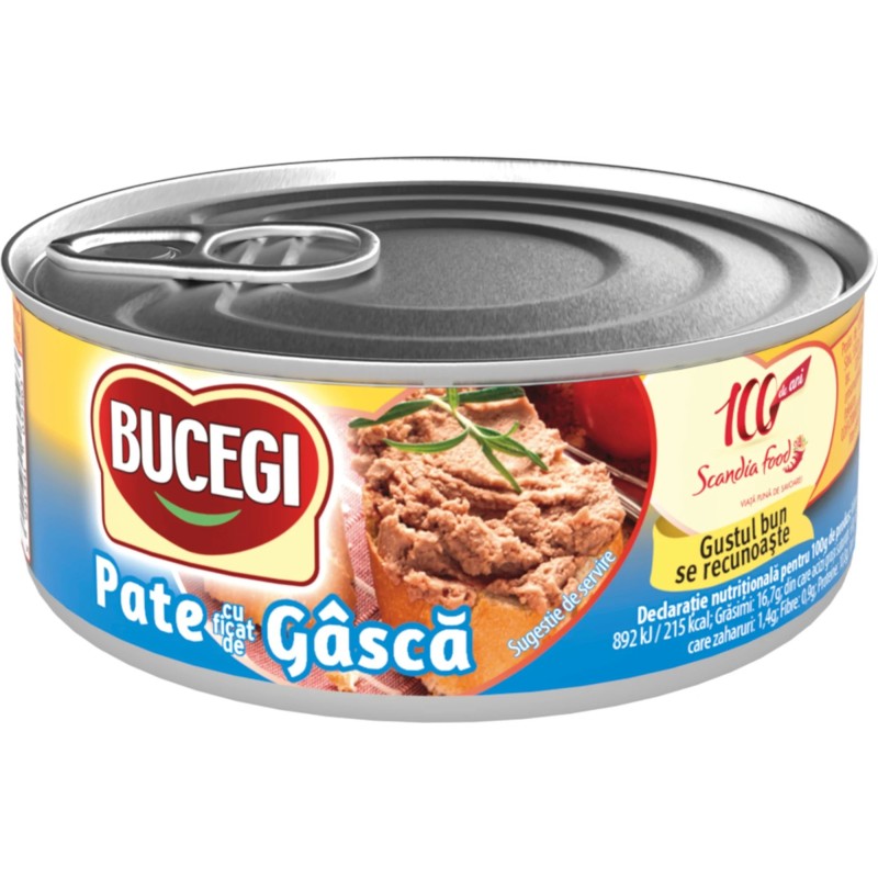 Pate cu Ficat de Gasca Bucegi, 120 g