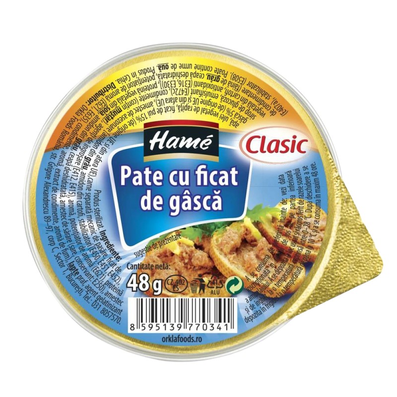 Pate de Gasca Hame Clasic, 48 g