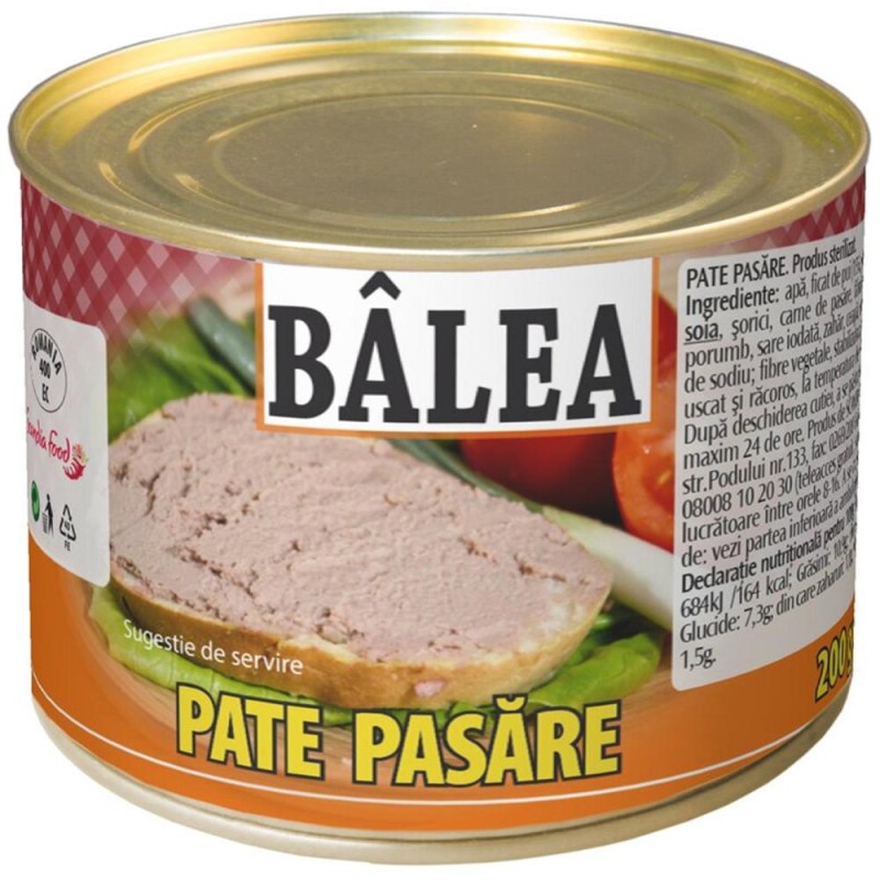 Pate de Pasare Balea, 200 g