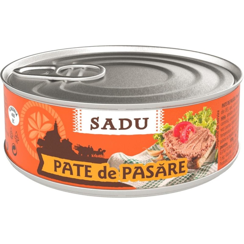Pate de Pasare Sadu, 100 g