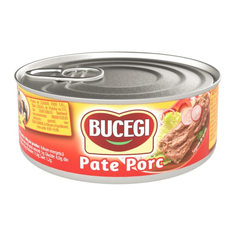Pate de Porc Bucegi, 120 g