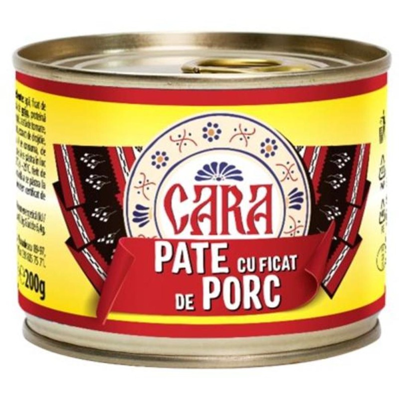 Pate de Porc Cara, 200 g