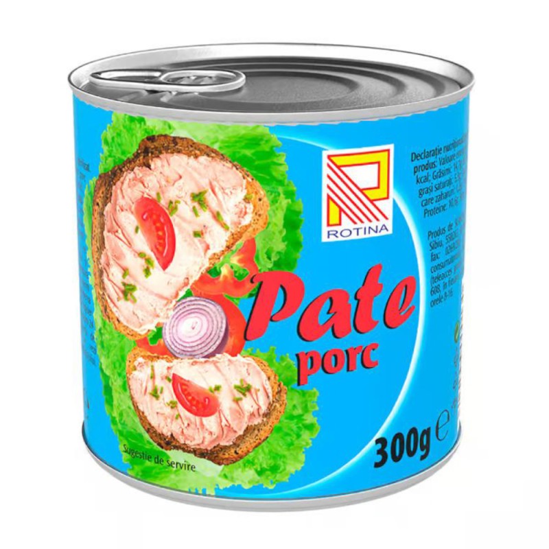 Pate de Porc Rotina, 300 g
