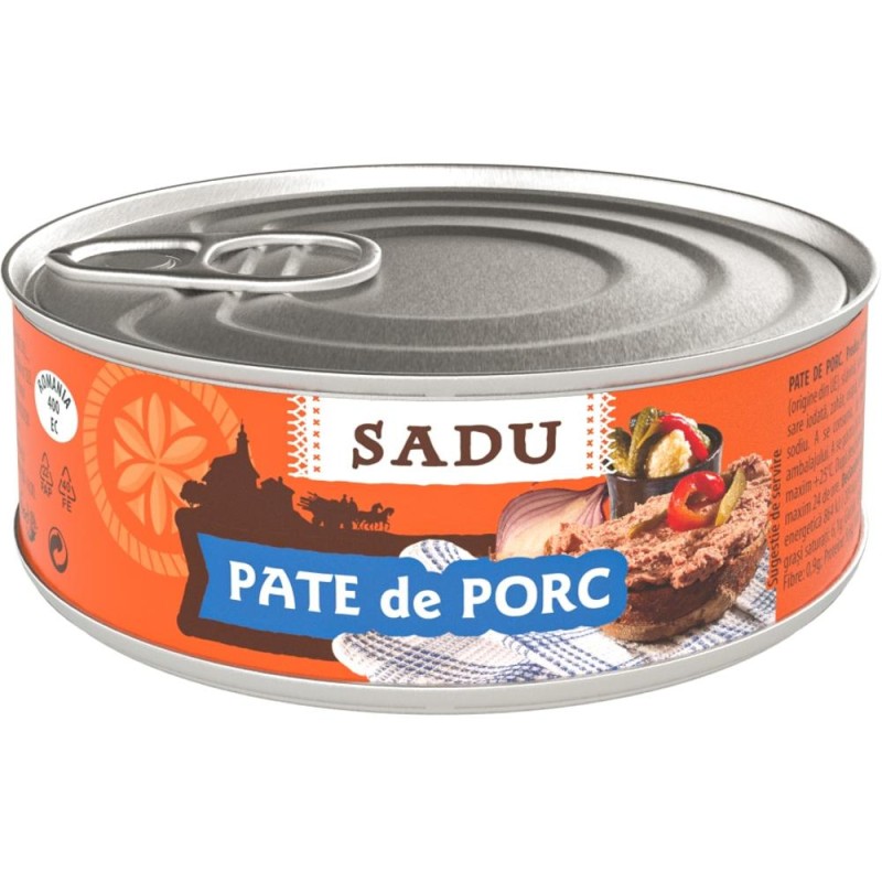 Pate de Porc Sadu, 100 g