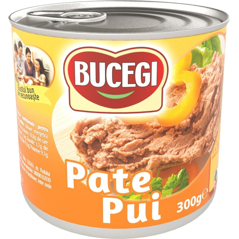 Pate de Pui Bucegi, 300 g