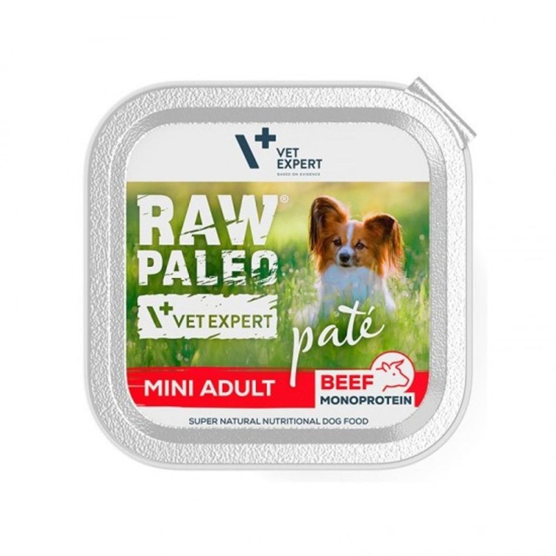 Pate de Vita pentru Caini Mini Adult, Raw Paleo, 150 g