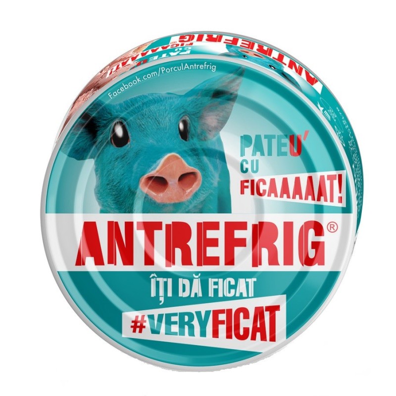 Pate Ficat de Porc, Antrefrig, 100 G