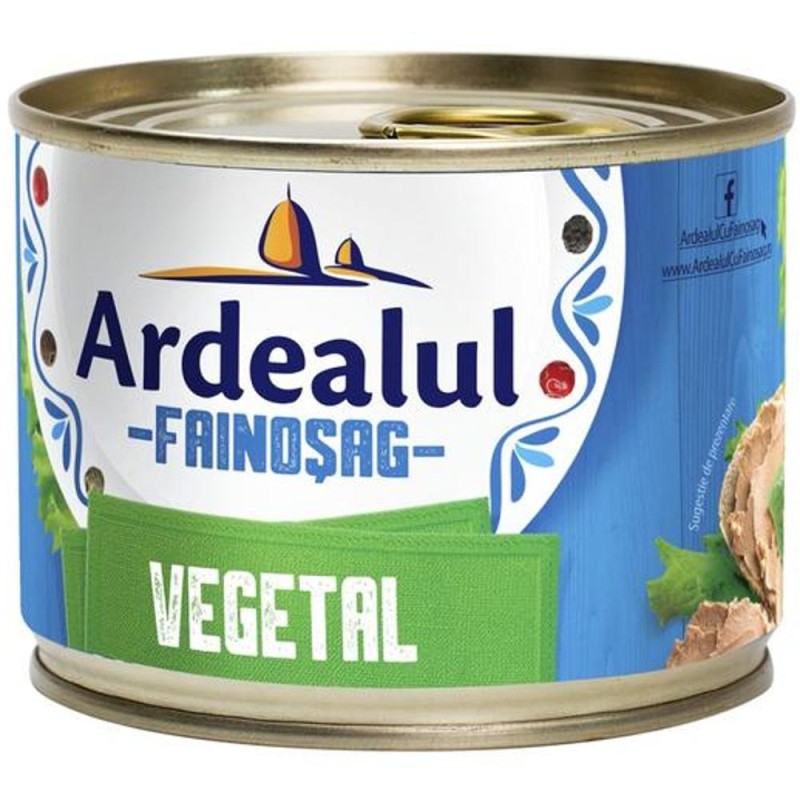 Pate Vegetal Ardealul Fainosag, 200 g