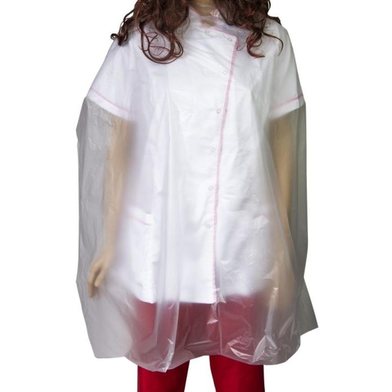 Pelerina pentru Tuns si Vopsit, 100 x 150 cm, Transparenta, de Unica Folosinta, Prima, 100 Bucati