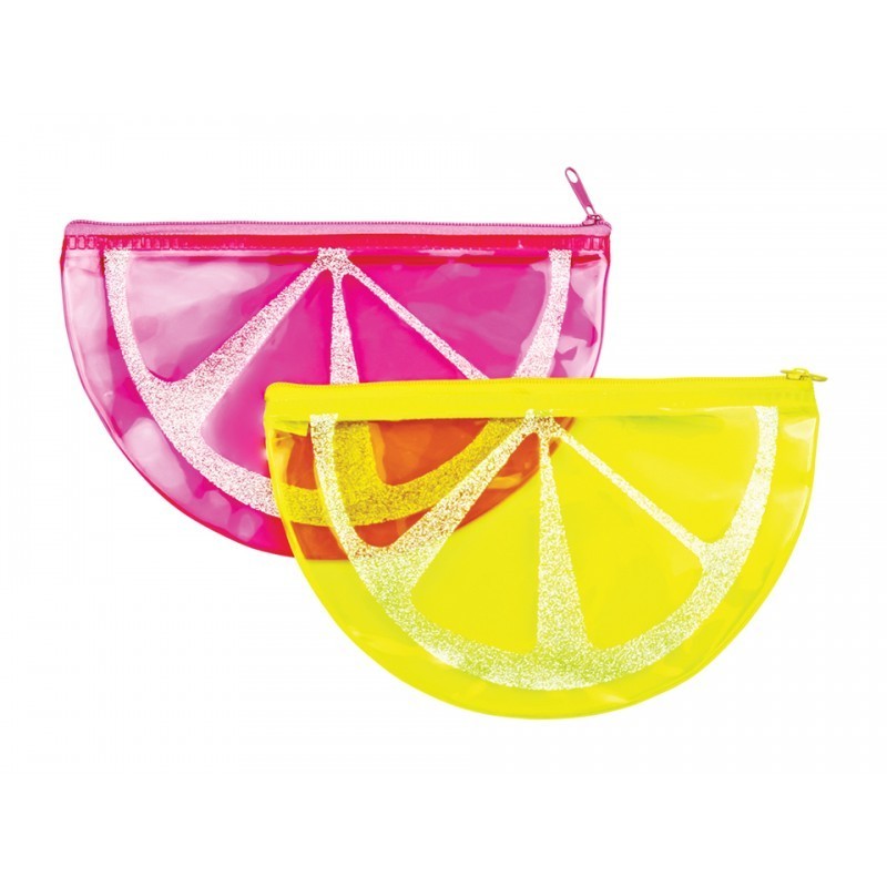 Penar cu Sclipici, Transparent, Felie Pepene, Neechipat