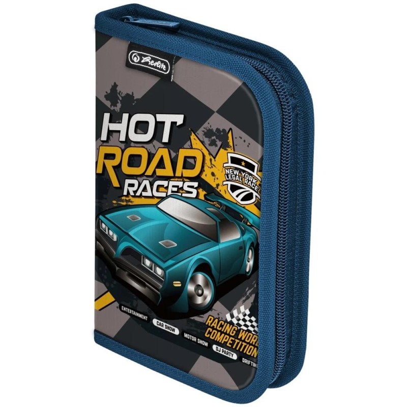 Penar Echipat, 16 Piese, 13.5 x 19.5 x 3.5 cm, Motiv Hot Road