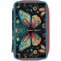 Penar Neechipat, Butterfly, Multicolor, 2 Compartimente, Herlitz
