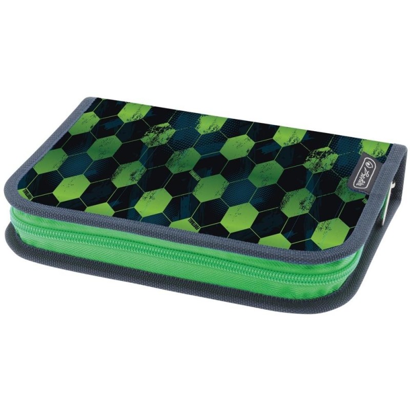 Penar Neechipat, Fotbal, Negru / Verde, 1 Clapa, Herlitz