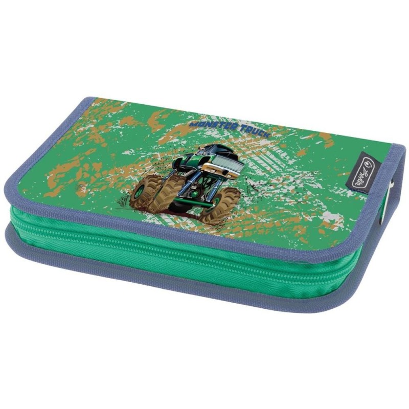 Penar Neechipat, Monster Truck, Verde, 2 Clape, Herlitz