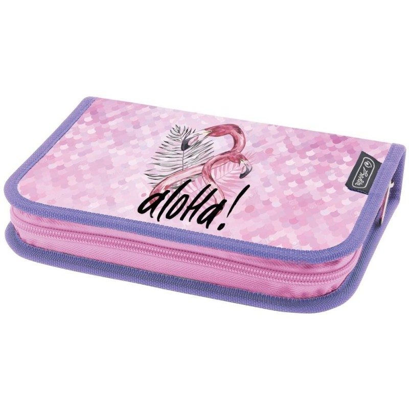 Penar Neechipat, Pink Flamingo, 1 Compartiment, Roz, Herlitz
