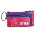 Penar Simplu XL cu Fermoar, Colectie Pink Star, Neechipat