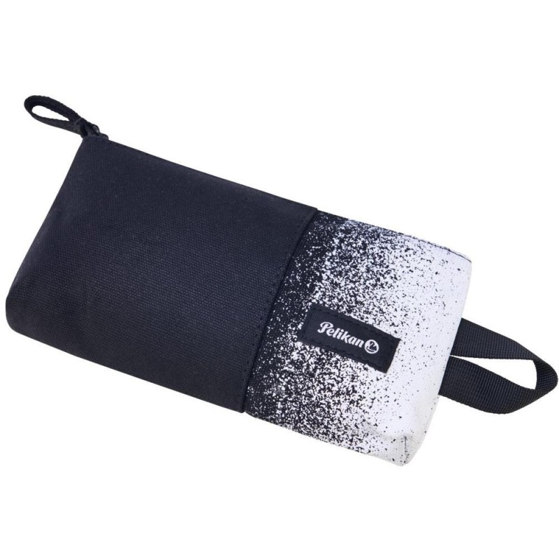 Penar Tip Etui, Plat, Spotted, Wow Color Edition, 1 Compartiment, Alb / Negru, Pelikan