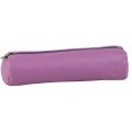 Penar Tip Etui, Rotund, Oxford, Piele Naturala, Violet