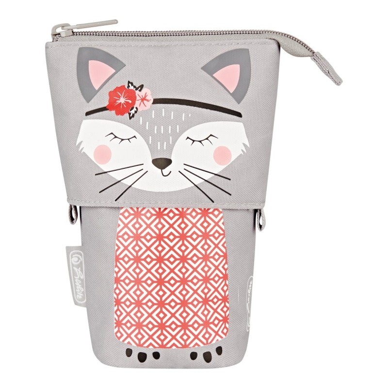 Penar Vertical Tip Etui, 2 in 1, Motiv Kitty
