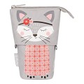 Penar Vertical Tip Etui, 2 in 1, Motiv Kitty